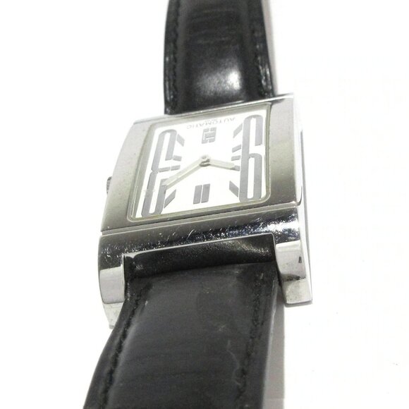 Auth BVLGARI Rettangolo RT45S L**** Black Unisex Wrist Watch - Picture 3 of 11
